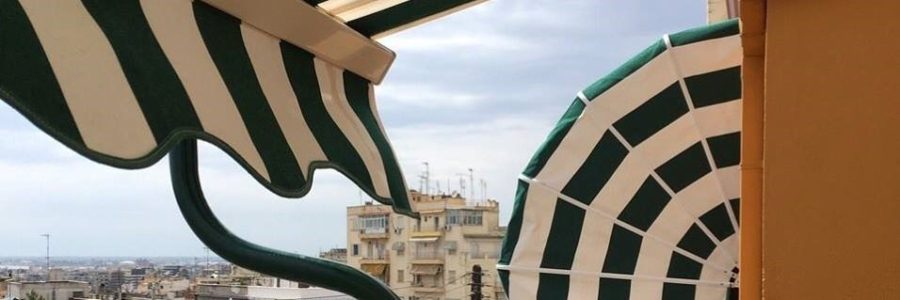 Τέντα με αντιρίδες